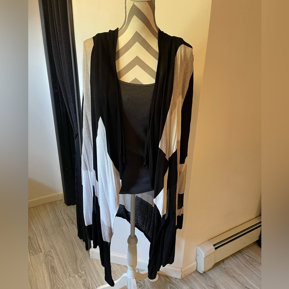 INC: Lightweight Open Front Sweater
